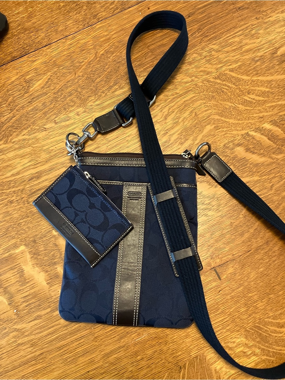 Coach vintage style crossbody.